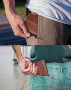 Swallowmall Mens Wallets RFID Blocking Leather Wallet - Image 4