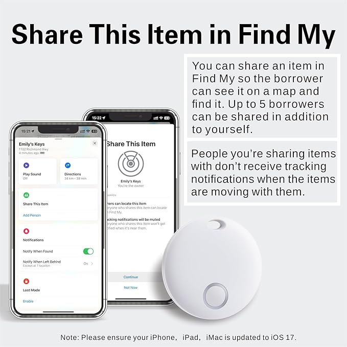 Reyke Smart Tag, Works with Apple Find My, Item Locator - Image 6