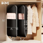 DIMJ 3 Pack 43" Garment Bags for Hanging Clothes - Image 2