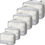 Packing Cubes Set Travel Luggage Organizers Suitcase Lightweight Accessories by Unknown