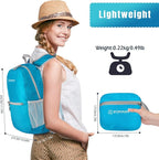 ZOMAKE Ultra Lightweight Hiking Backpack 20L, Packable Small Backpacks Water - Image 2