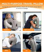 Sunany Travel Pillow, Inflatable Neck Pillow Used - Image 7