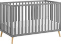 Oxford Baby Cozy Nest Convertible Island Crib, Dove Gray/Natural by OxfordBaby