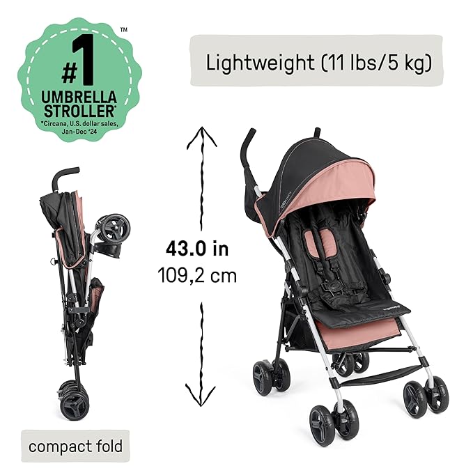 Ingenuity3D Mini Convenience Stroller – Lightweight Stroller, Compact Fold - Image 5