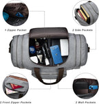 Litvyak Duffle Bag for Travel, Large 60L Canvas Travel Duffel Bags Overnight - Image 4