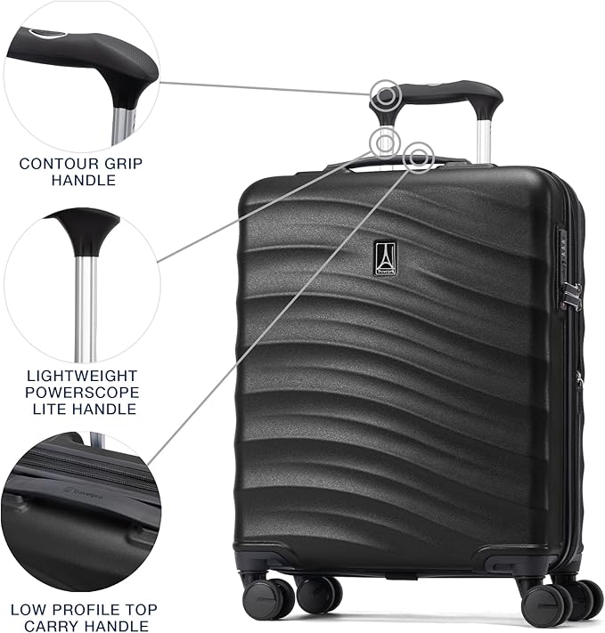 Travelpro Maxlite Air V2 Hardside Expandable Carry on Luggage, 8 Spinner Wheels - Image 2