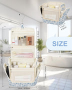 Relavel Hanging Toiletry Bag for Women Travel Makeup Bag Cosmetic Organizer - Image 6