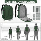 TORIBIO Camera Backpack, Hardshell DSLR Photography Camera Bag, Waterproof Hard - Image 3
