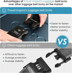Travel Inspira Luggage Straps for Suitcases - Image 6
