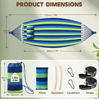 Chihee Cotton Hammock Large Soft Breathable Camping Hammock Holds Up to 660lbs - Image 4