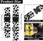 Cow Print Luggage Straps for Suitcases TSA Approved, Luggage Identifiers for - Image 2