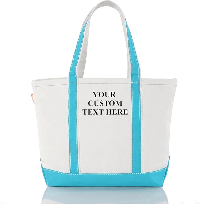 CB STATION Medium Classic Canvas Tote Bag by CBSTATION