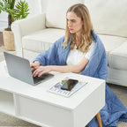 Cozy Bliss Cooling Blanket for Hot Sleepers, Q-Max 0.4 Cooling Comfort Throw - Image 8