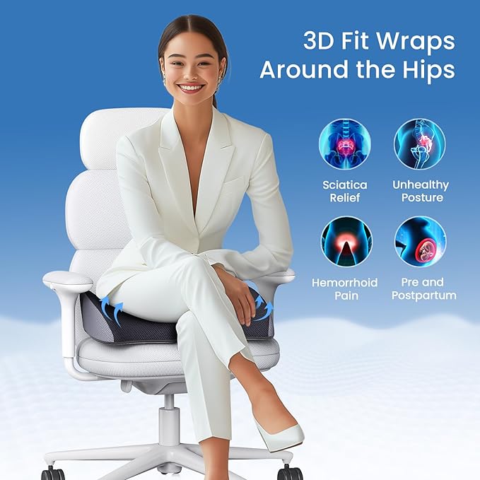 Benazcap Pressure Relief Seat Cushion - Image 2