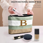 Becokan Beach Bag Initial Beach Tote - Image 7