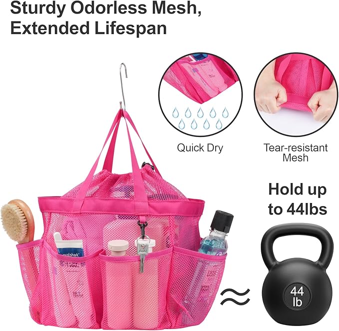 F-color Mesh Shower Caddy Portable - Image 4