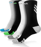 DOVAVA Dri-tech Compression Crew Socks, Comfort Boost Circulation by Dovava
