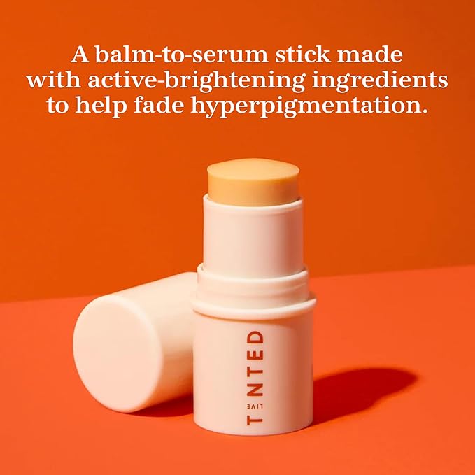 Live Tinted Superhue Hyperpigmentation Serum Stick Mini - Balm-to-Serum Stick For Face & Body - Skin Care with Niacinamide & Vitamin C, Facial Serum Stick for Dark Spots, 0.23 oz
