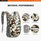 SKYSPER Small Daypack 10L Hiking Backpack Packable Lightweight Travel Day Pack - Image 4