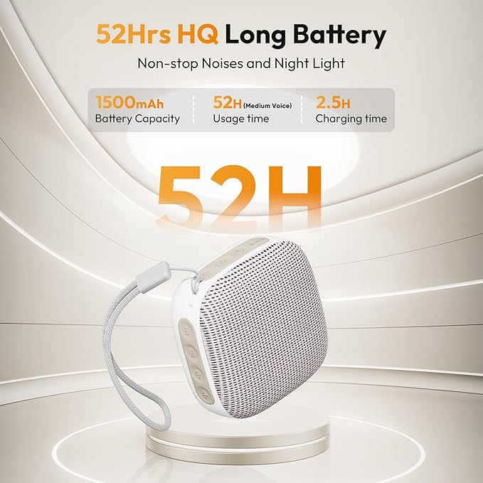 Portable Sound Machine for Travel, Mini Noise Machine - Image 6