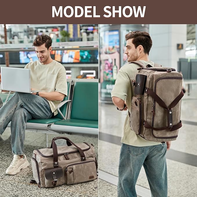 Travel Duffle Bag Weekender Bag - Image 2