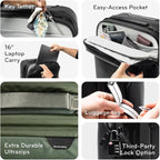 Peak Design Roller Pro Carry-On, Expandable Small Suitcase - Image 7