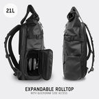 WANDRD PRVKE 21L, V3 Backpack: Weather-Resistant Travel & Camera Backpack - Image 2