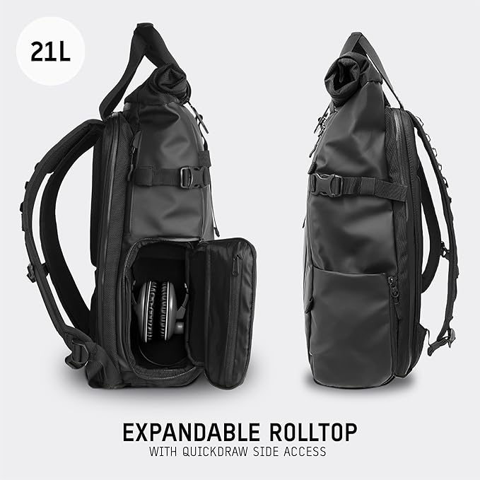 WANDRD PRVKE 21L, V3 Backpack: Weather-Resistant Travel & Camera Backpack - Image 2