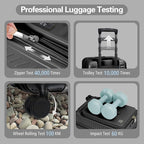 20 Inch Luggage with Spinner Wheels, Expandable Front Opening Suitcase 100% PC - Image 6