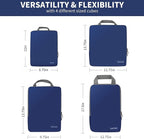 BAGAIL 4 Set/6 Set/8 Set Compression Packing Cubes Travel Accessories - Image 2