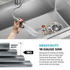 Fairlane 25 inch Drop In (25 Inch / Single Bowl — Drop In)