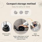 Travel Pillow - Airplane Neck Pillow - 100% Pure Memory Foam Flight Pillow - Image 6