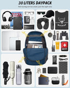 Gonex 30L Ultra Lightweight Packable Backpack, Handy Foldable Daypack - Image 2