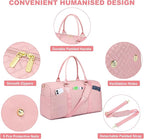 Women Duffle Weekender Travel Bag: Large Duffel Bags - Image 4