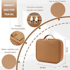 Travel Makeup Bag for Women and Makeup Artists Cosmetic Organizer Large Makeup - Image 3