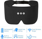 ALASKA BEAR Sleep Headphone Mask Bluetooth 5.2 HD Stereo Noise Reduction 3D Eye - Image 2