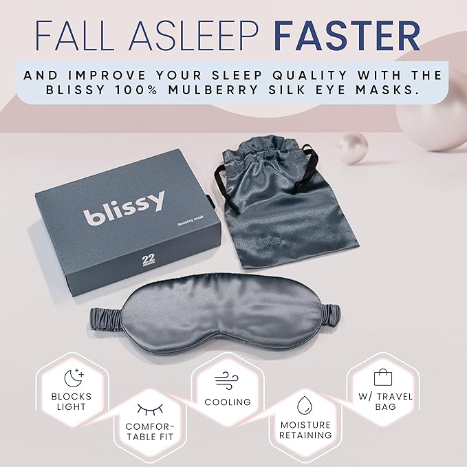 Blissy Silk Sleep Mask - Image 3
