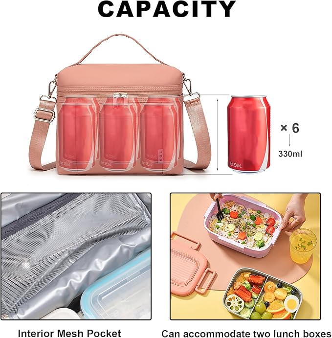 NOL Natural Organic Lifestyle Insulated Lunch Bags - Image 7