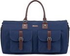 Modoker Garment Convertible Weekender Bag, Carry on Canvas Garment Duffle Bag by Modoker