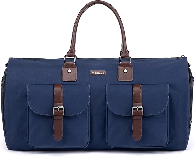Modoker Garment Convertible Weekender Bag, Carry on Canvas Garment Duffle Bag by Modoker
