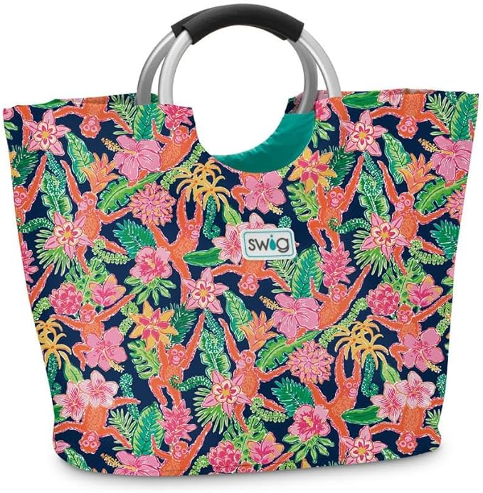 Swig Life Loopi Tote Bag, Lightweight, Waterproof Beach and Utility Bag by SwigLife