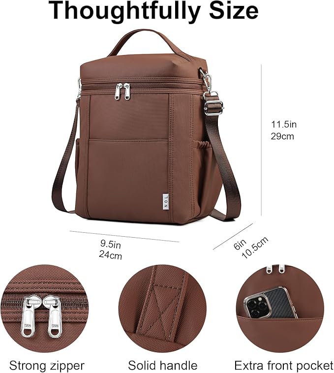 NOL Natural Organic Lifestyle Insulated Lunch Bags - Image 3