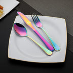DEVICO Portable Utensils, Travel Camping Cutlery Set, 8-Piece including Knife - Image 3