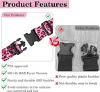 Leopard Luggage Straps for Suitcases TSA Approved, Luggage Identifiers for - Image 3