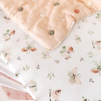 Crane Baby Crib Sheet - Image 5