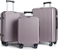 LIGHT FLIGHT Luggage Sets, Durable Hard Shell 3 Piece Set Suitcase by LIGHTFLIGHT