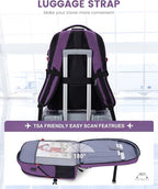 LOVEVOOK Travel Laptop Backpack Waterproof Anti Theft Backpack - Image 5
