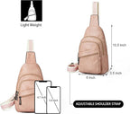 Sling Bag Crossbody Bags for Women Small Cross Body Bag Fanny Packs Chest Sling - Image 3