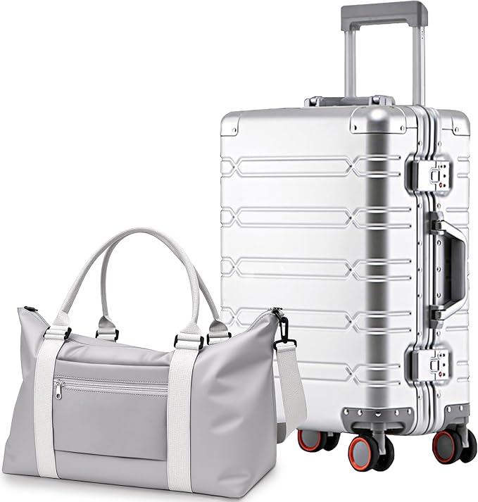 WEICHEN All Aluminum Magnesium 24 Inch Luggage by WEICHEN