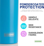 koodee 20 oz Tumbler with Lid and Straw-2 Pack Stainless Steel Insulated Coffee - Image 3